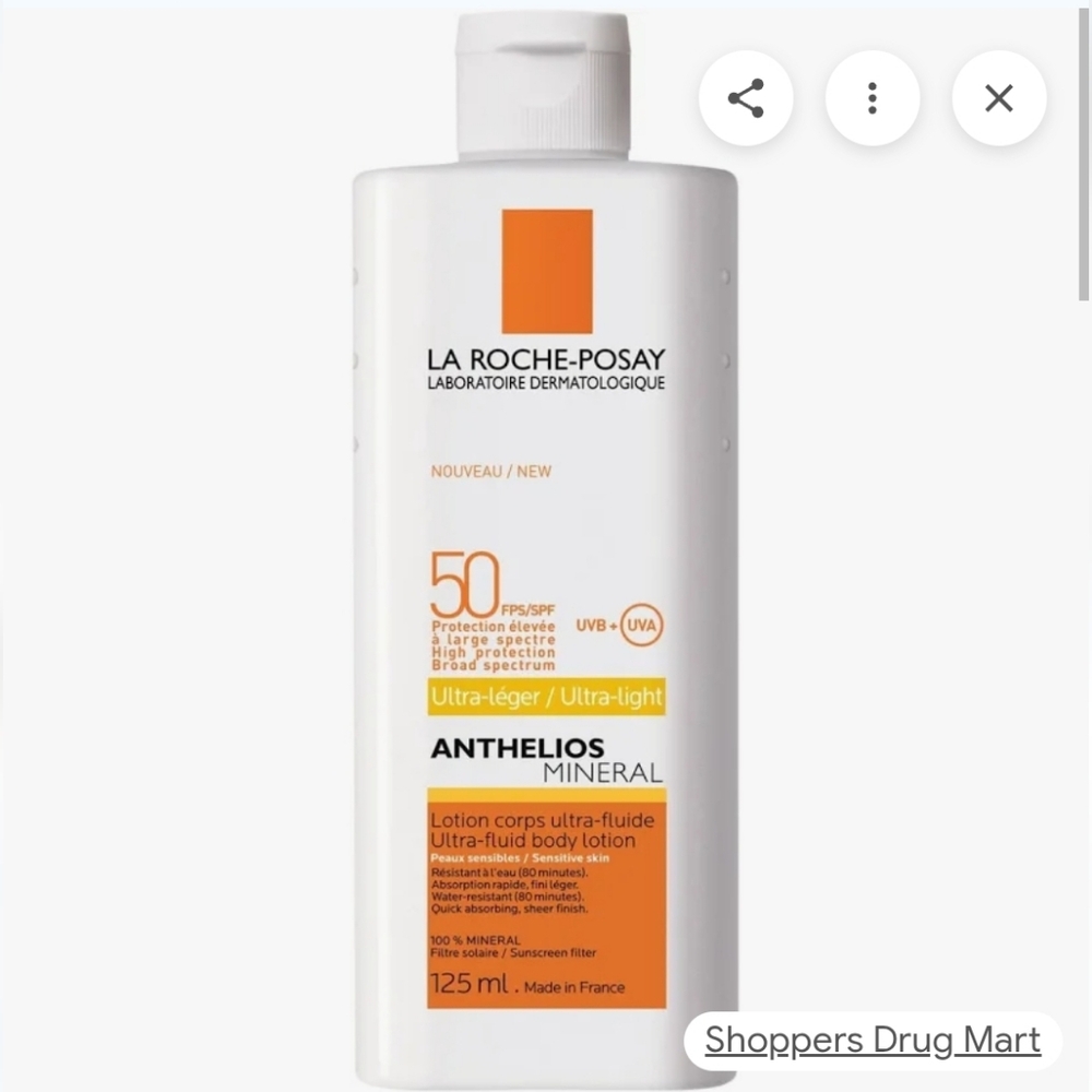 La Roche Posay Invisible Finish Sunscreen